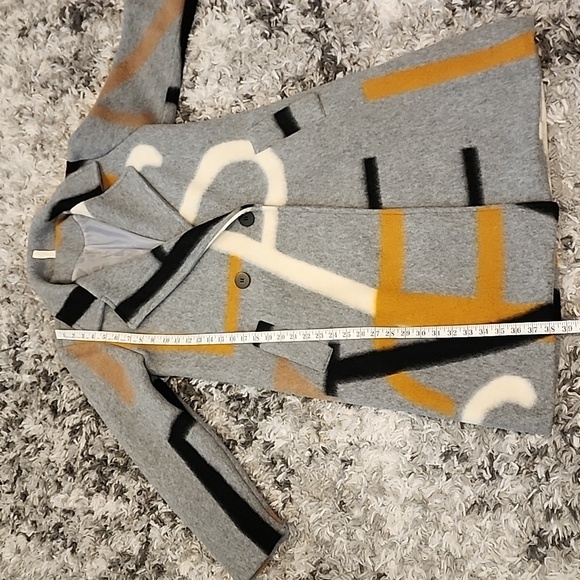 NEW COLLECTION WOMEN'S COAT FALL/WINTER ,NEVER  WORN  L/XL MADE IN ITALY - Picture 6 of 14